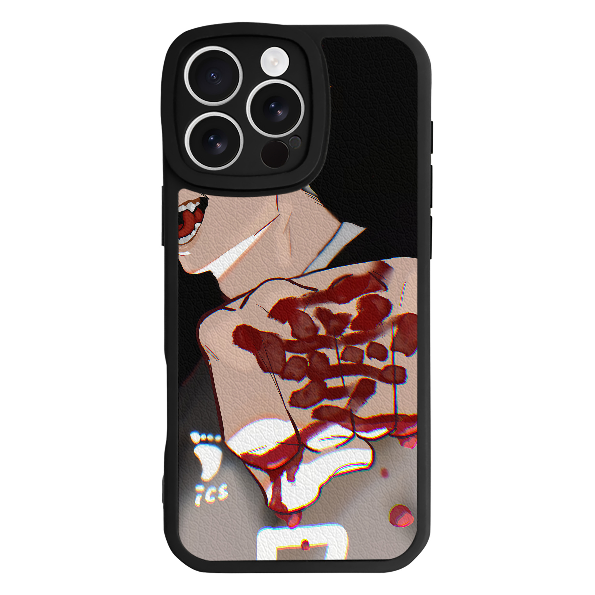 （画像用） ハイキュー!! Haikyu!! 【iPhone 16シリーズ対応】シリコンスマホケース（レザー調） 材質：シリコン